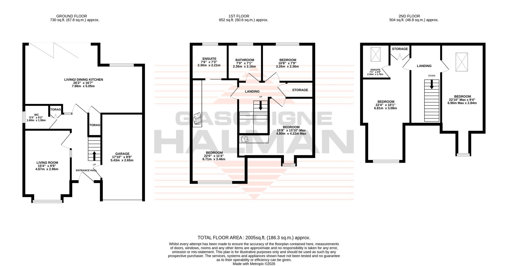 1 Park House Drive, Sale floorplan