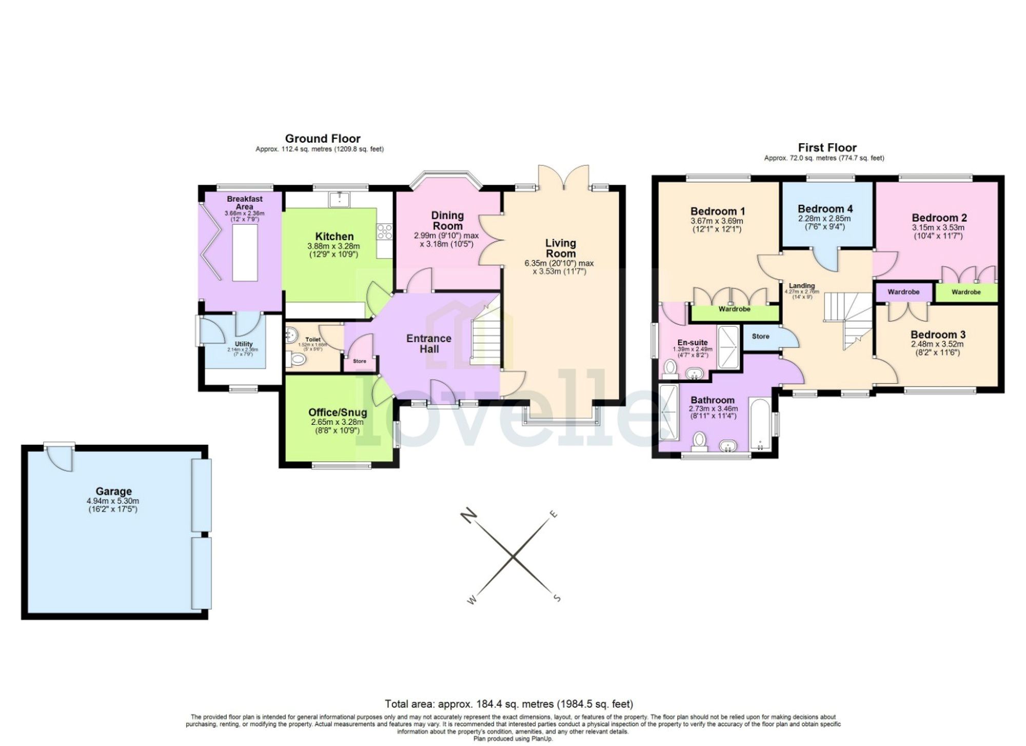 5 Buttercup Court, Grimsby floorplan