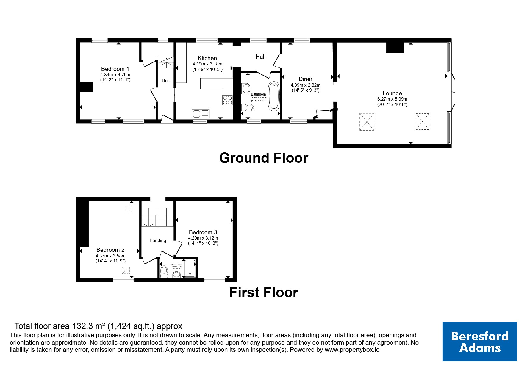 Tanrardd,, Llangian, Gwynedd floorplan