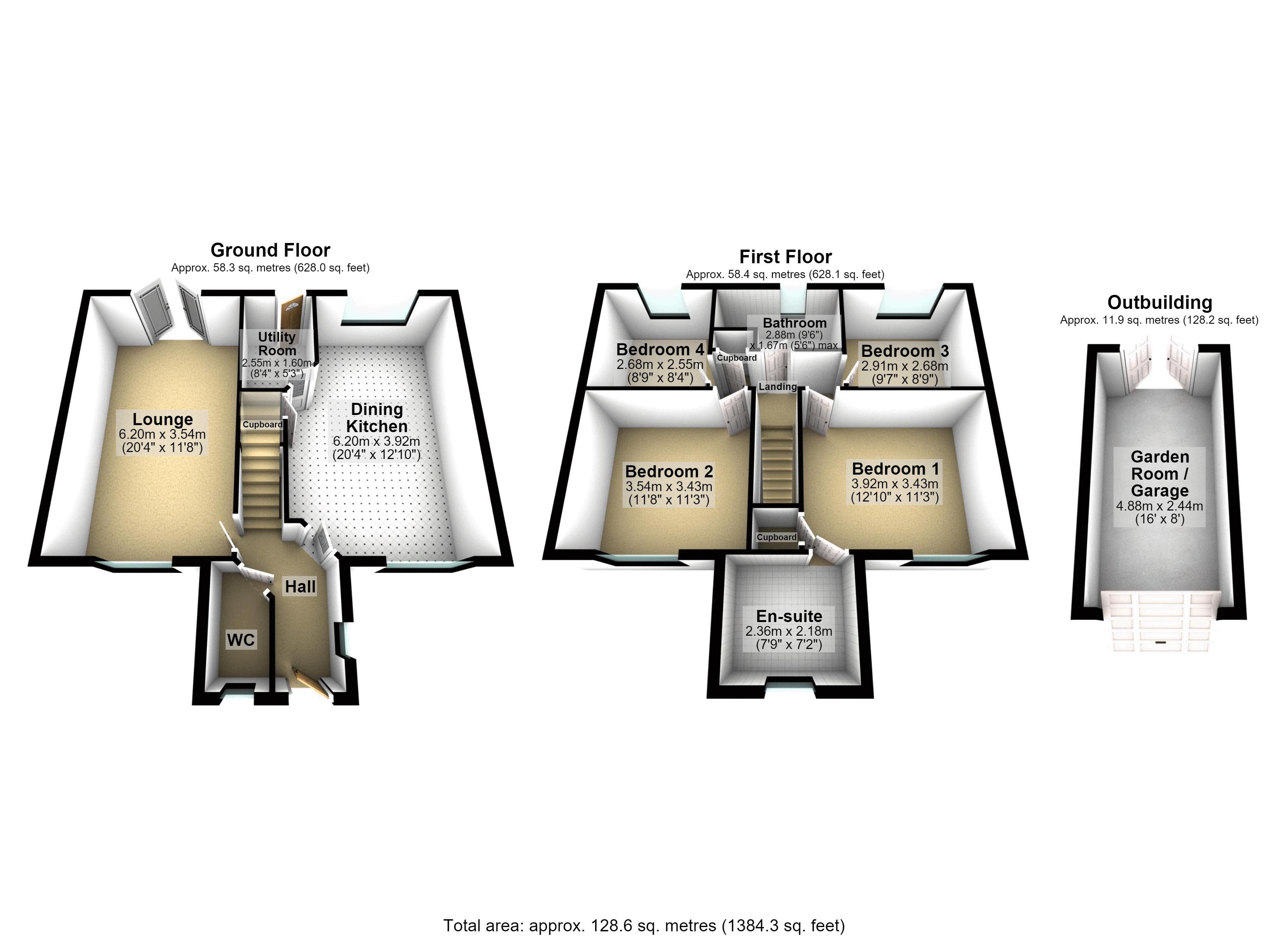 52, Apple Tree Way, Rochdale floorplan