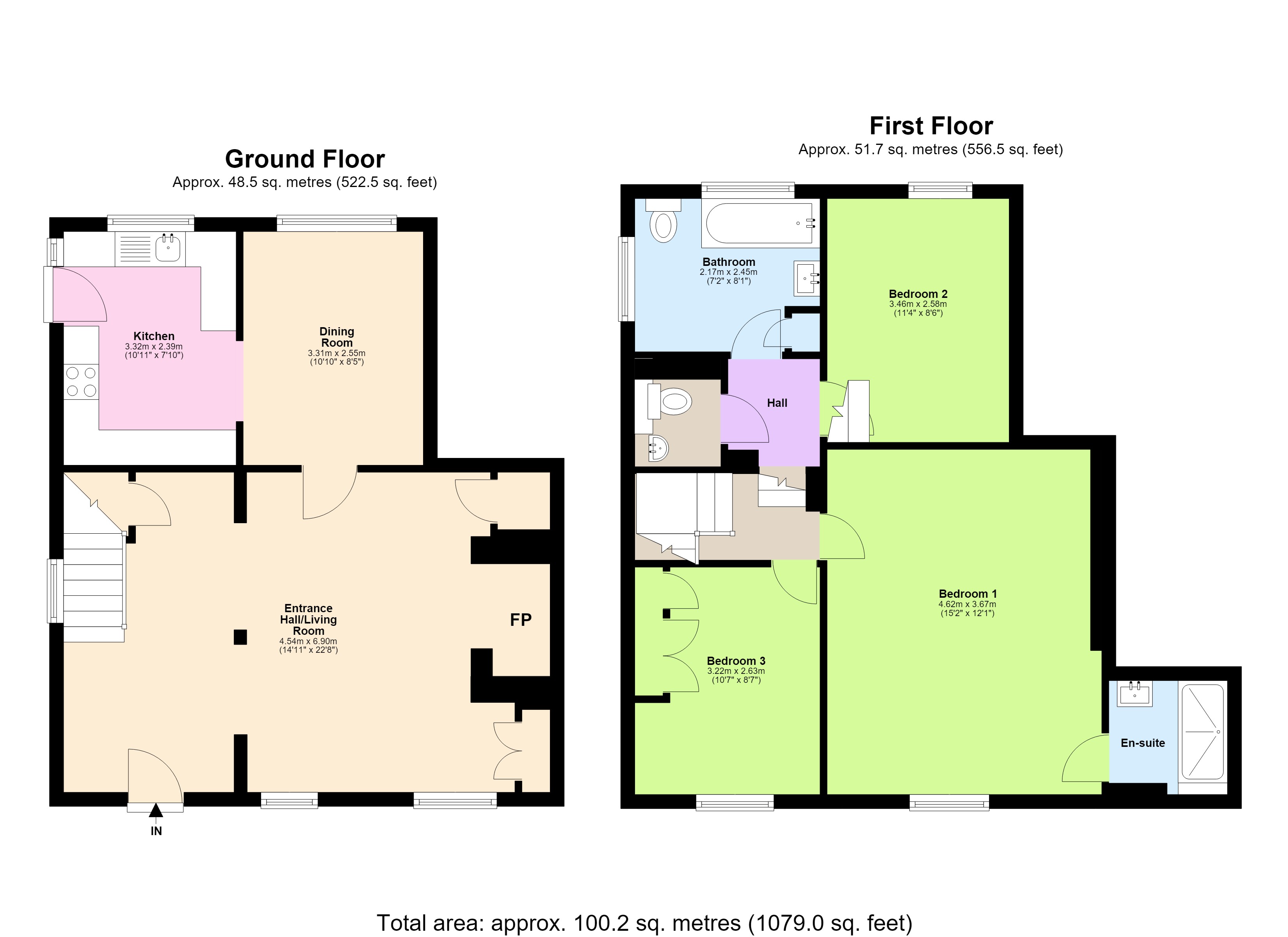 103, Flaunden, Hertfordshire floorplan