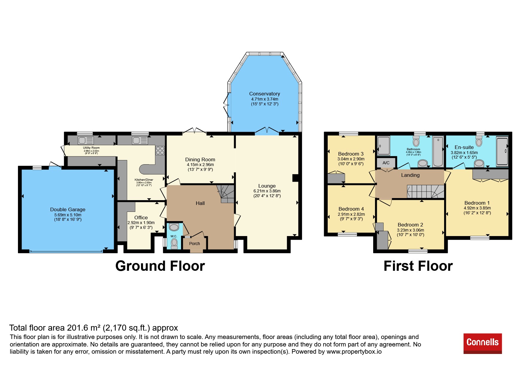 8, Cedar Way, Ferndown floorplan