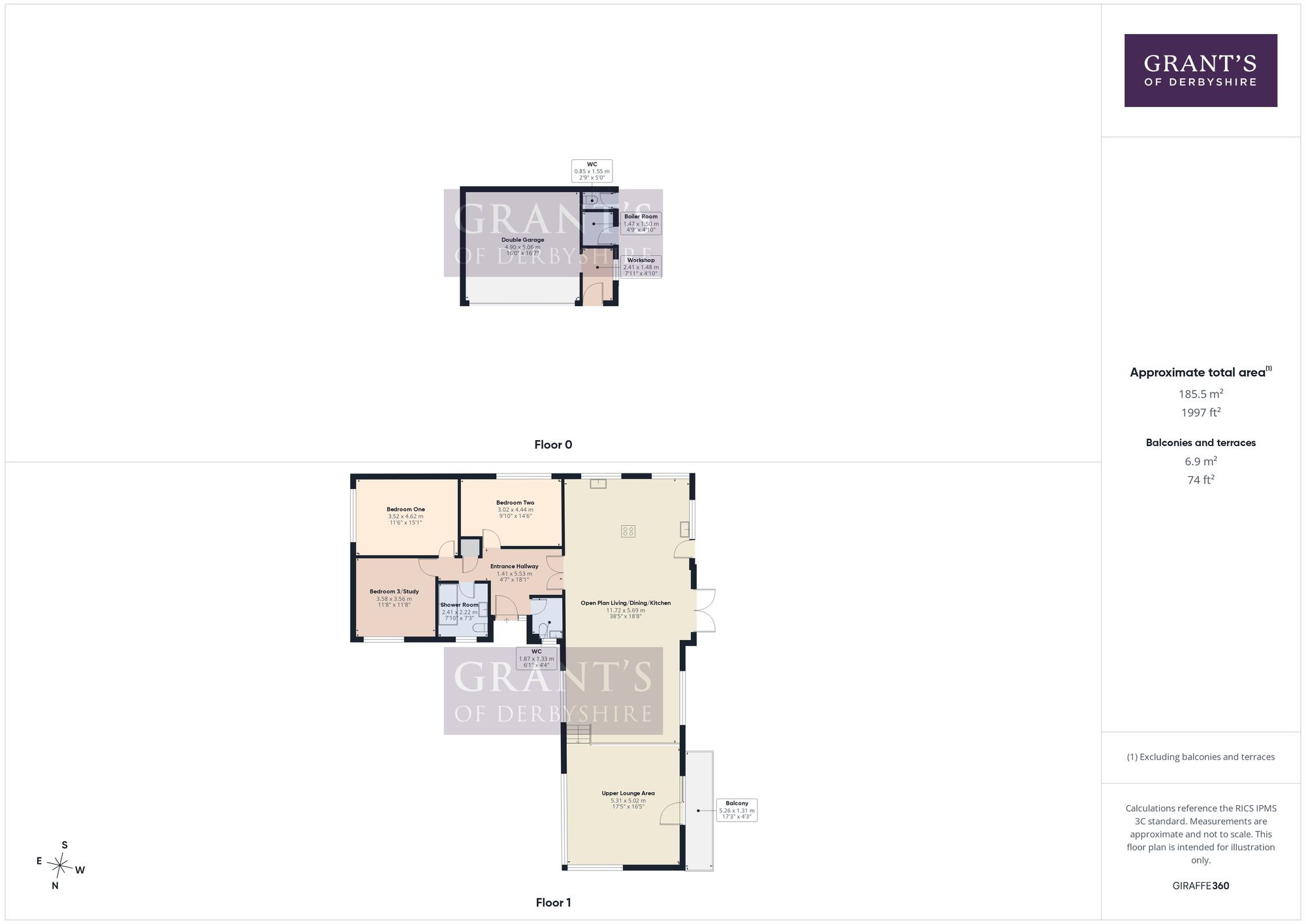 The Bungalow Old Coach Road, Matlock floorplan