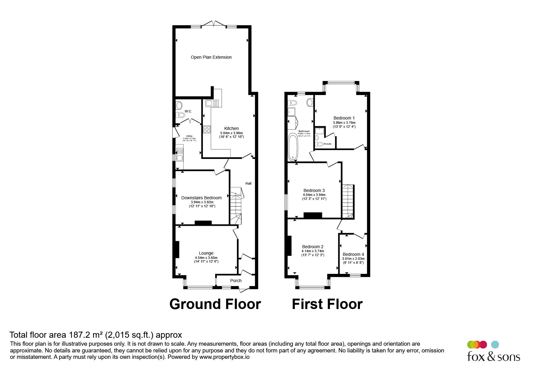 118, Whitley Road, Eastbourne floorplan