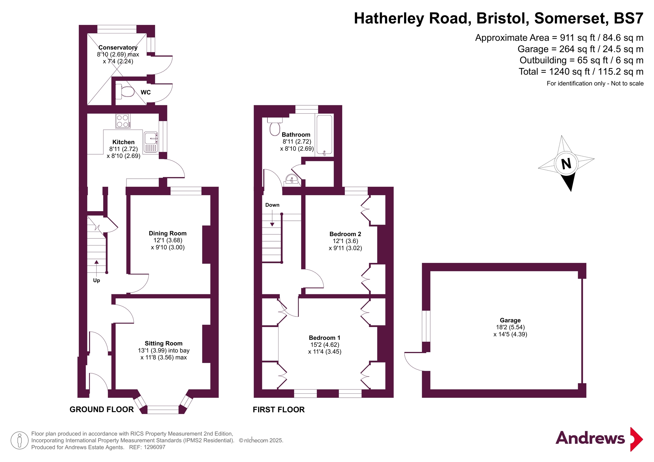 Hatherley Road, Bishopston, Bristol, BS7 floorplan