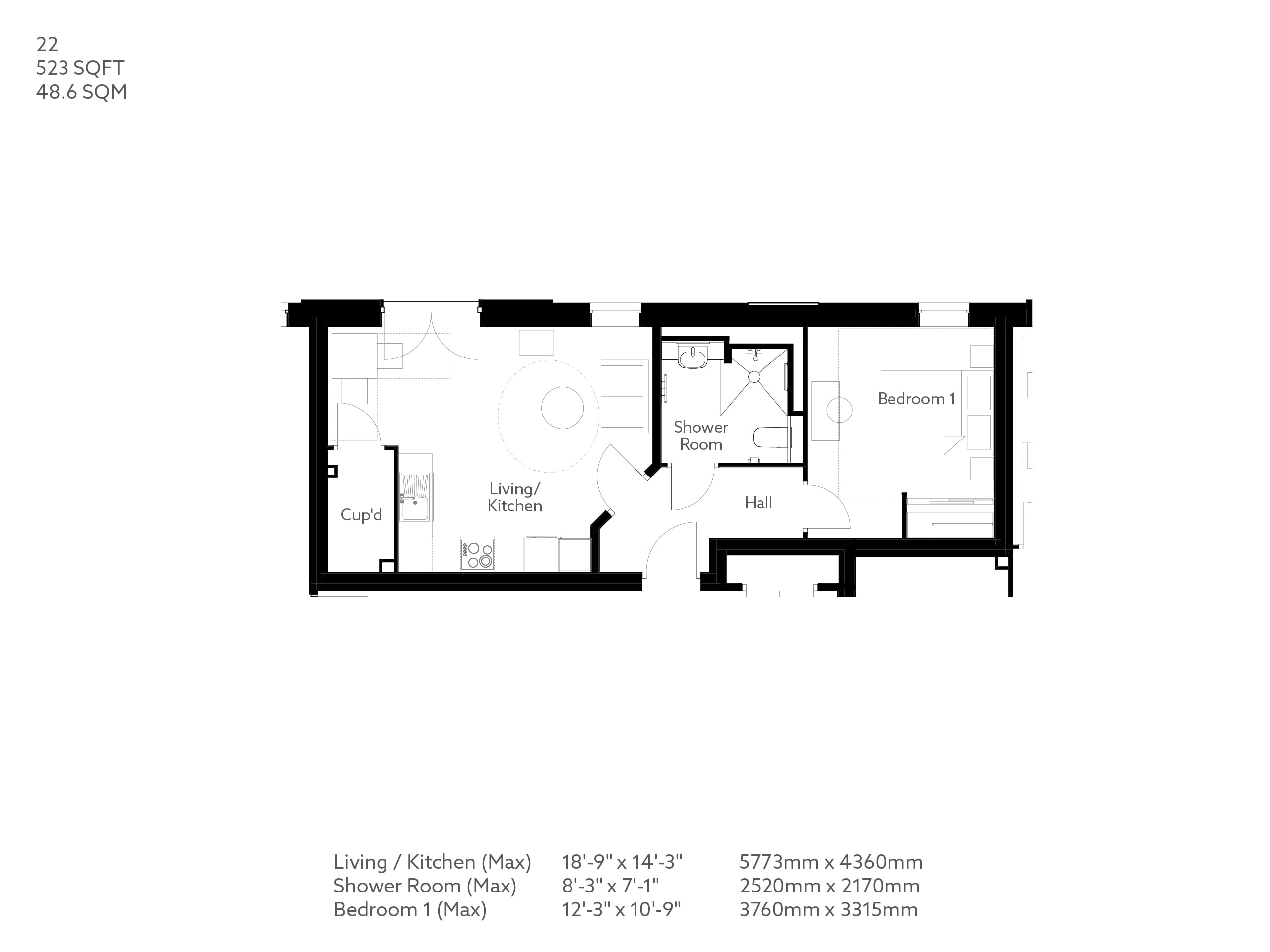 22, Baldock floorplan
