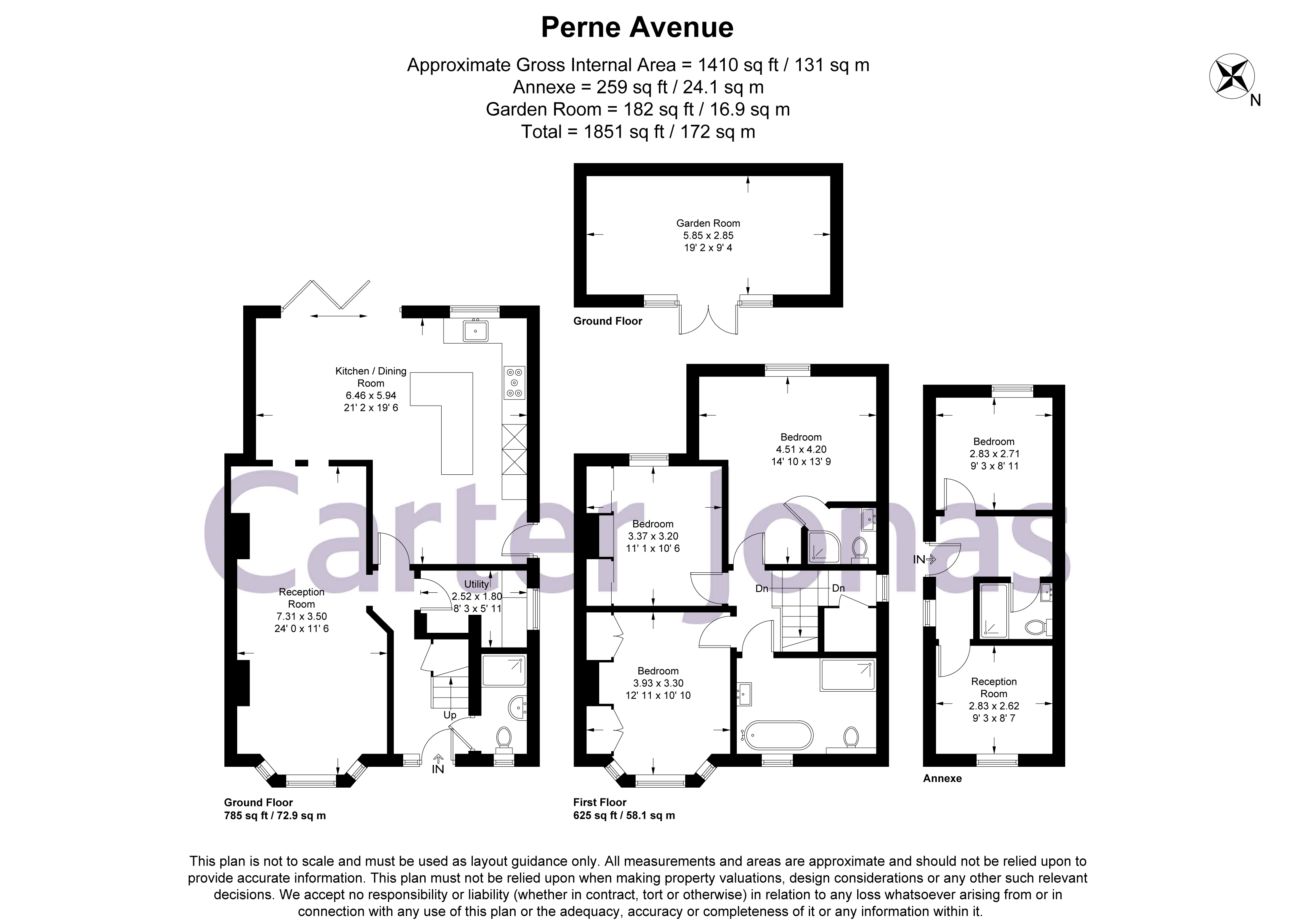 41, Perne Avenue, Cambridge floorplan