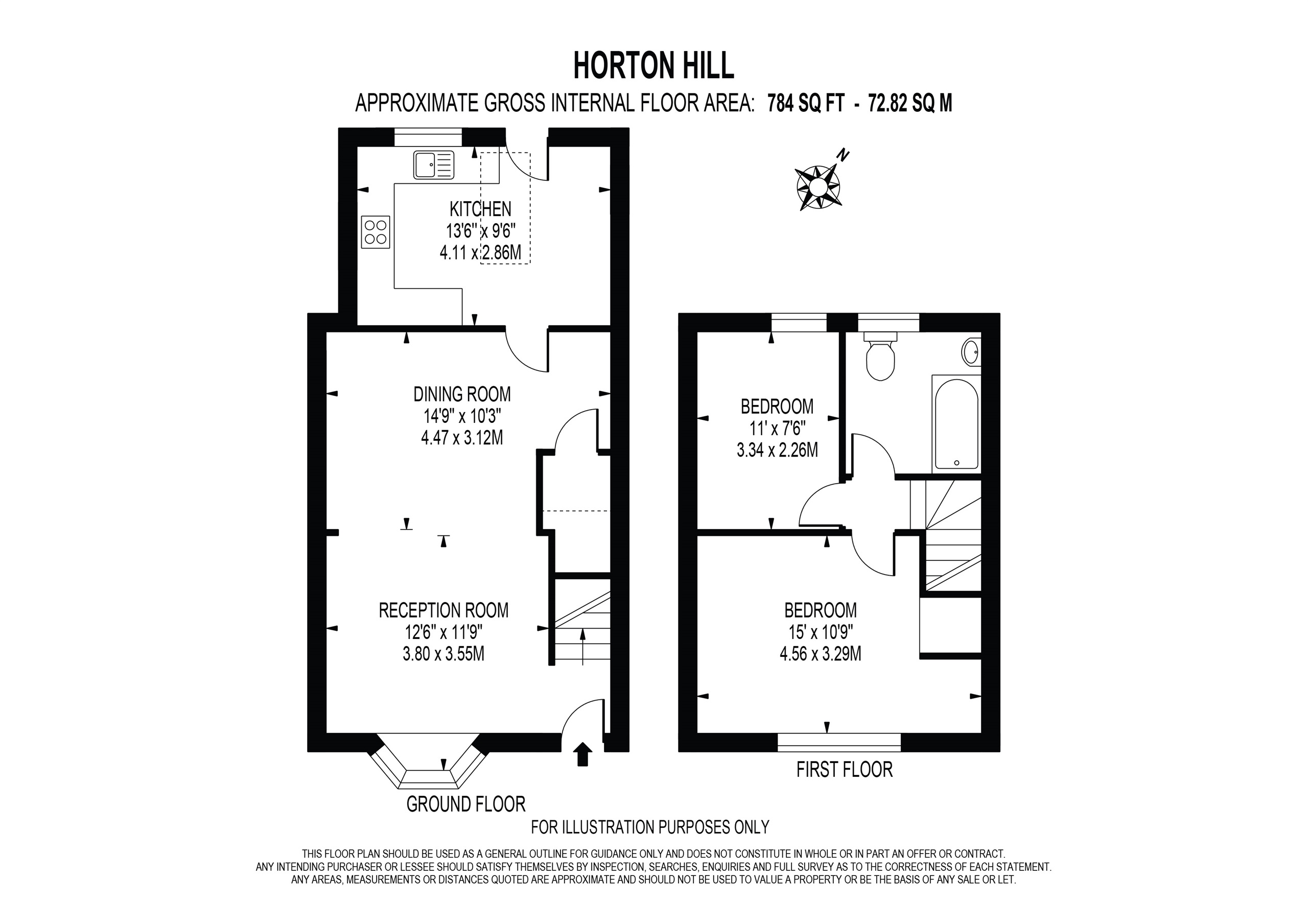 Horton Hill, Epsom KT19, 2 bedroom terraced house for sale 58729444