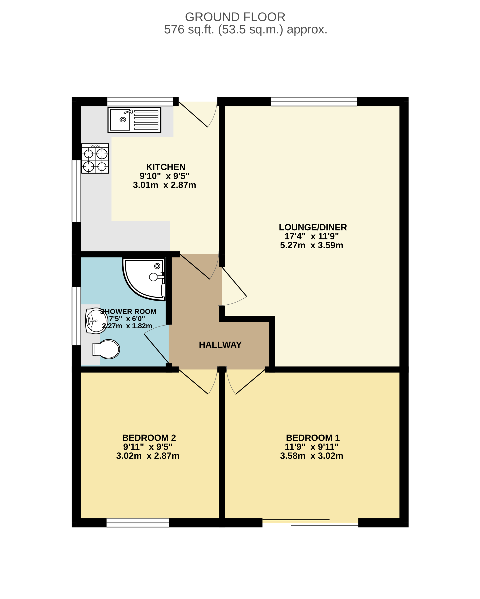 84, Stead Lane, Barnsley floorplan