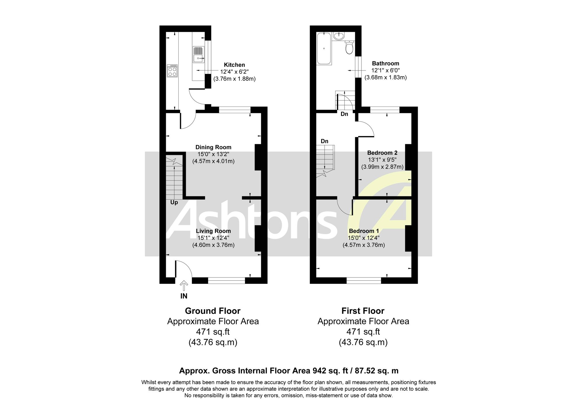 166 Liverpool Road, Widnes floorplan
