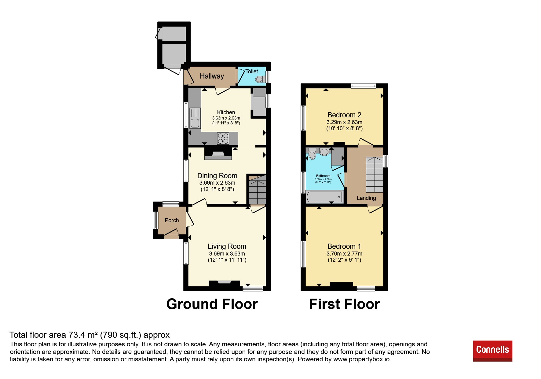 Content, Ashorne Road, Warwick floorplan