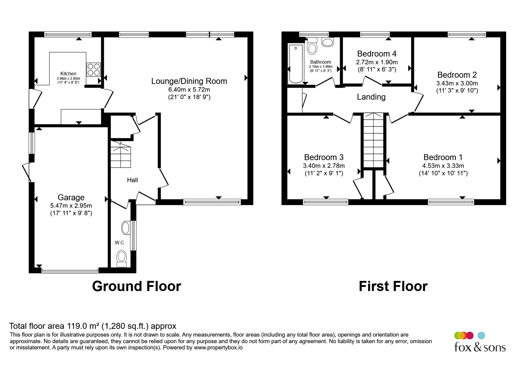 16, Inholmes Close, Burgess Hill floorplan