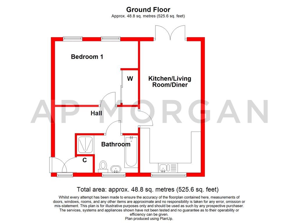 Apartment 9, 3, Ambassador Avenue, West Midlands floorplan