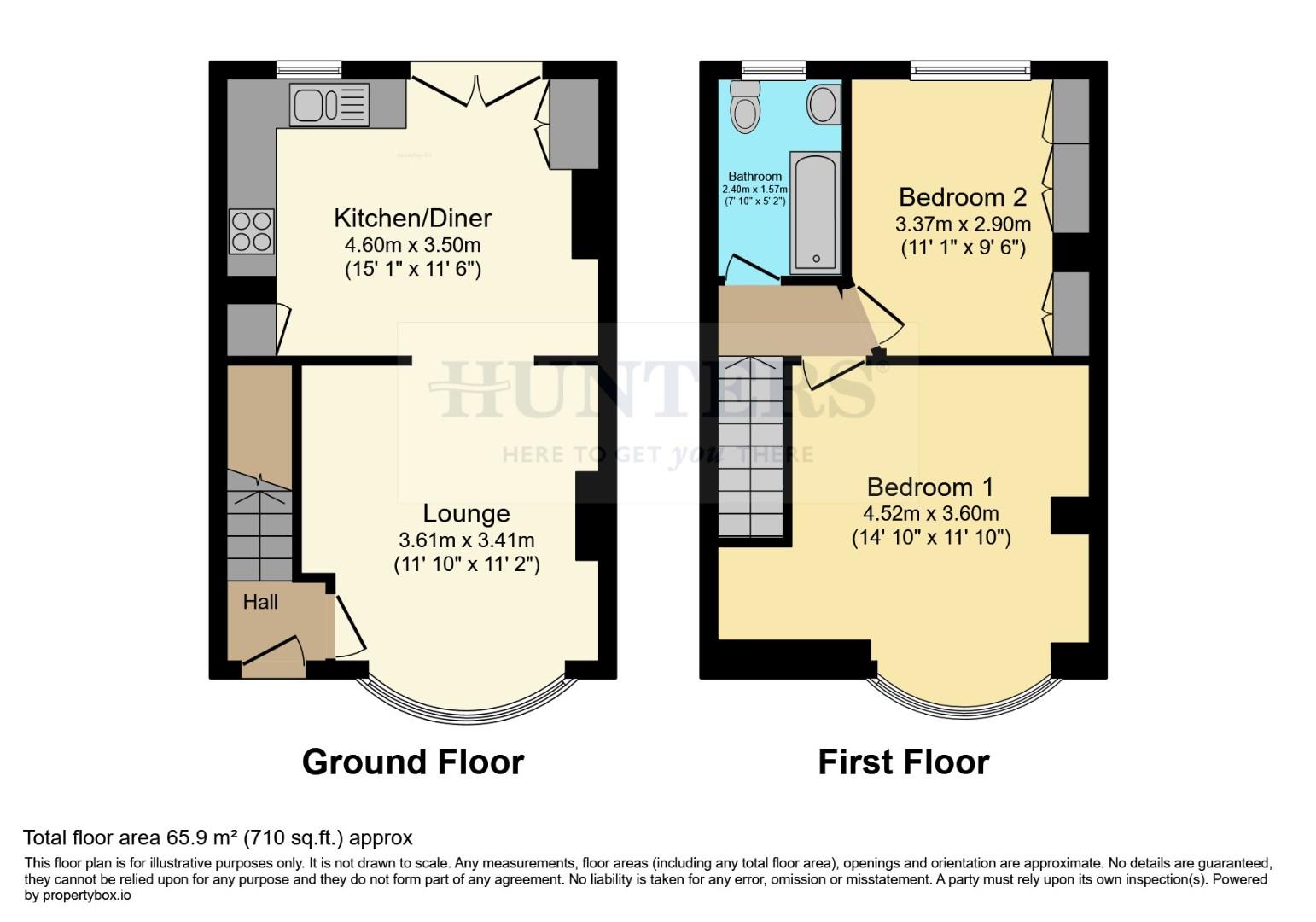 590, Stannington Road, Sheffield floorplan