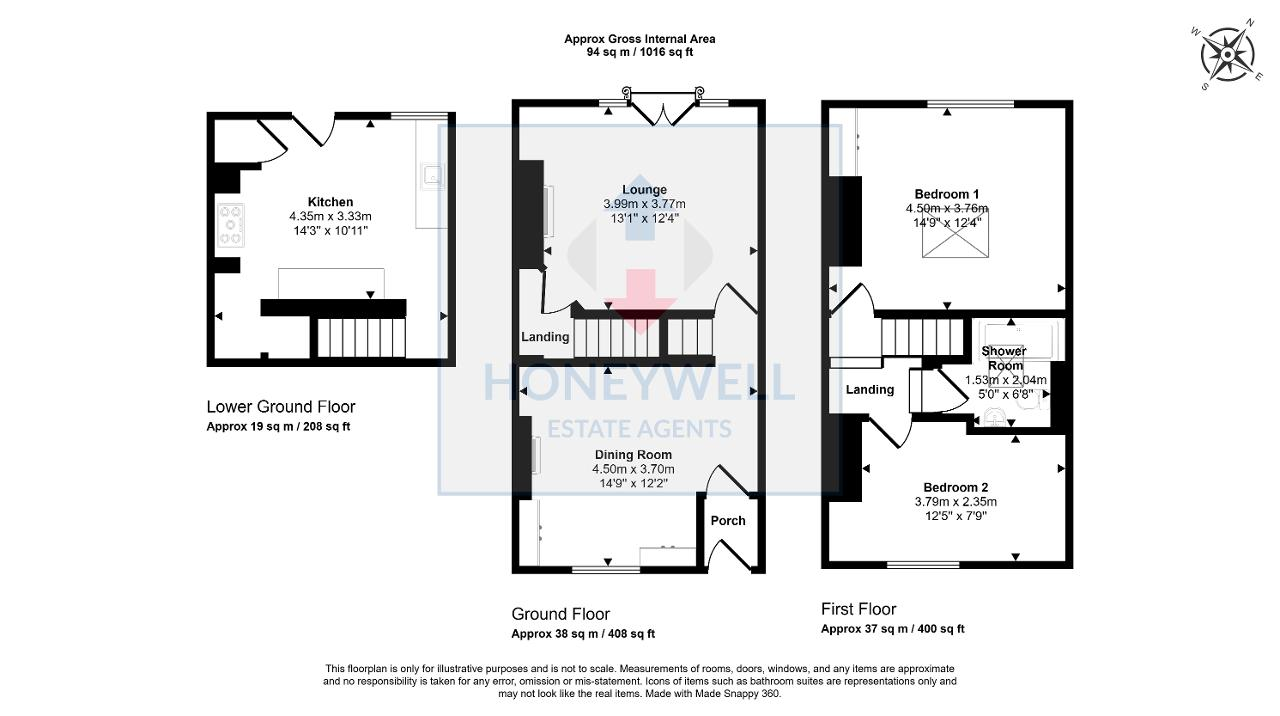 4, Abbey View, Clitheroe floorplan