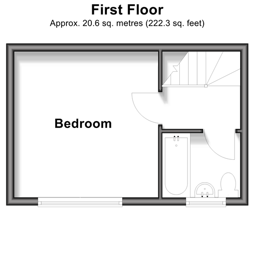 Limes Avenue, Horley floorplan