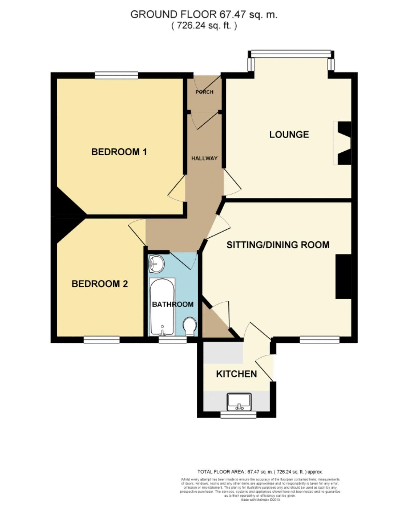 2 Bedrooms Semi-detached bungalow for sale in Ridge Avenue, Standish, Wigan WN1