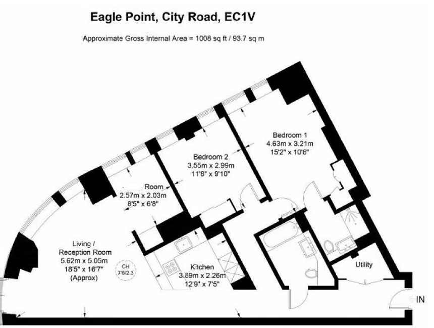 Re 169, Eagle Point City Road, London floorplan