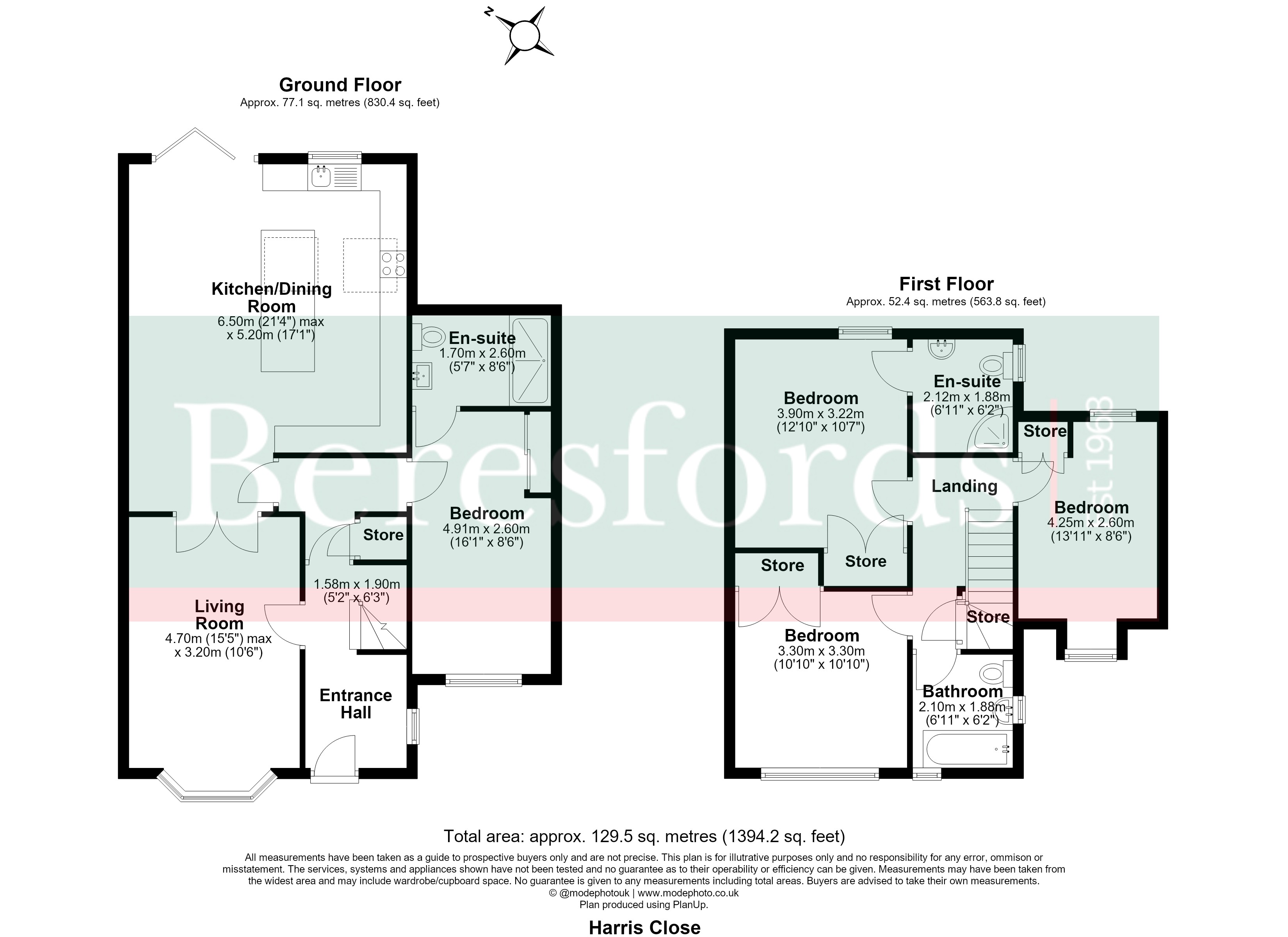 10, Harris Close, Romford floorplan