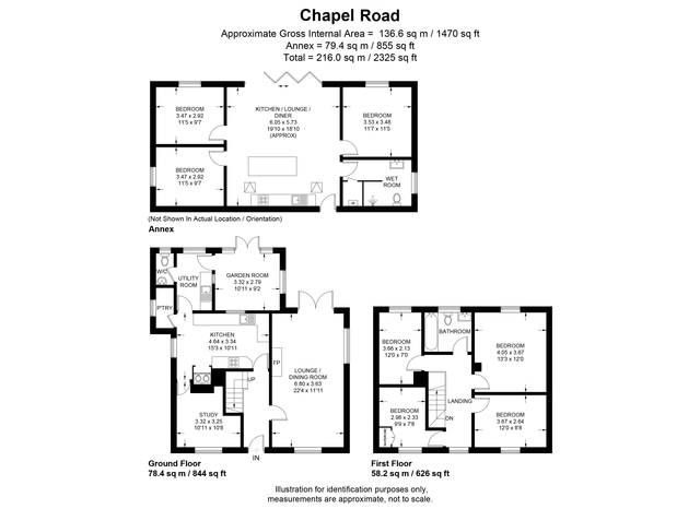 62, Chapel Road, COLCHESTER floorplan