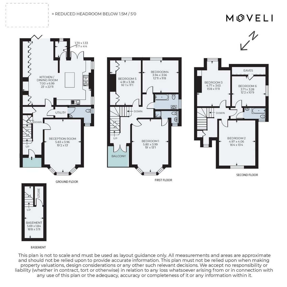 93, Bedwardine Road, London floorplan