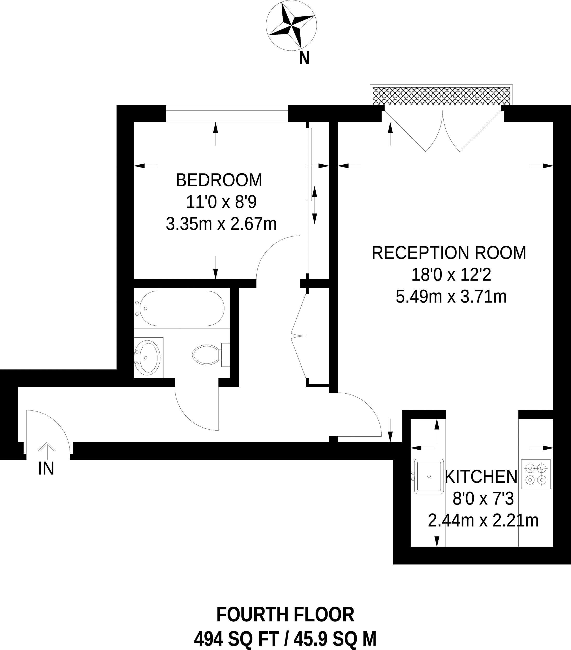 1 Bedrooms Flat to rent in Coke Street, Aldgate, London E1