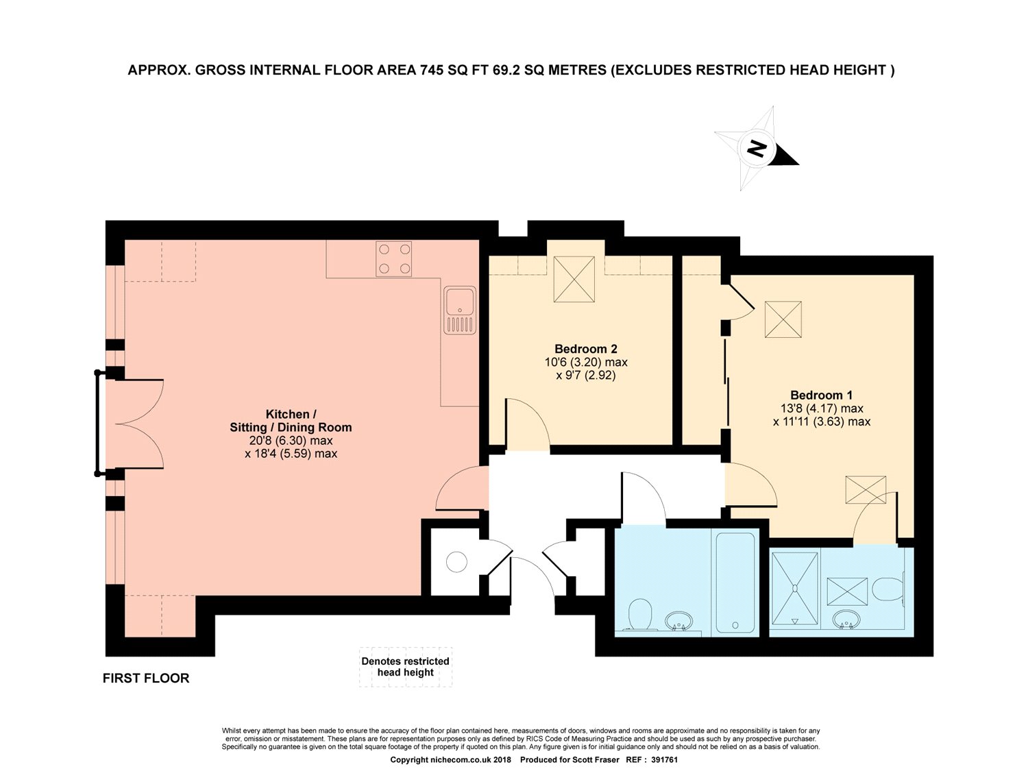 2 Bedrooms Flat to rent in Wooldridge Court, Margaret Road, Headington, Oxford OX3