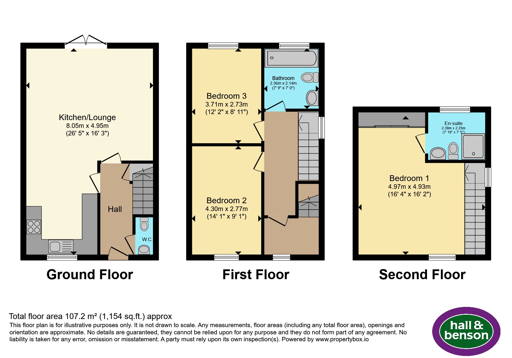 9, Covert Avenue, Alfreton floorplan