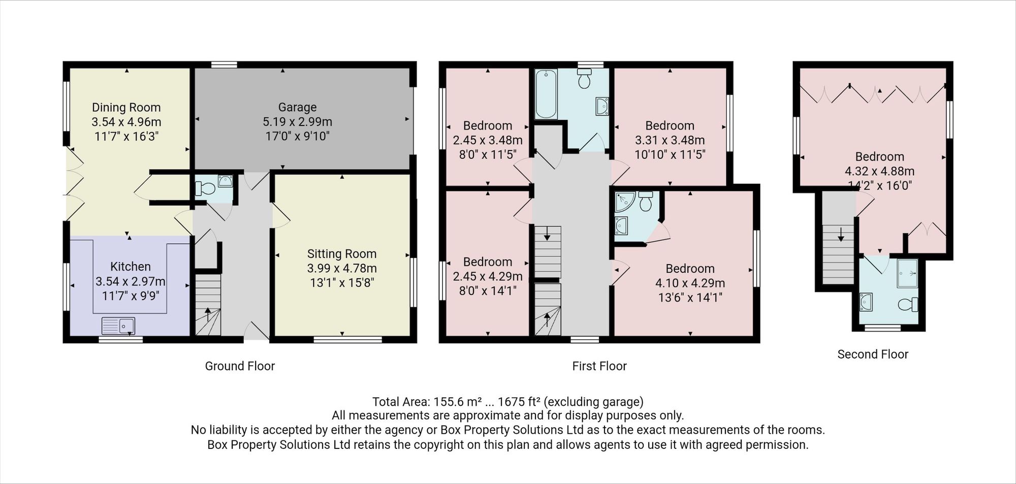 40 Redfearn Mews, Harrogate floorplan