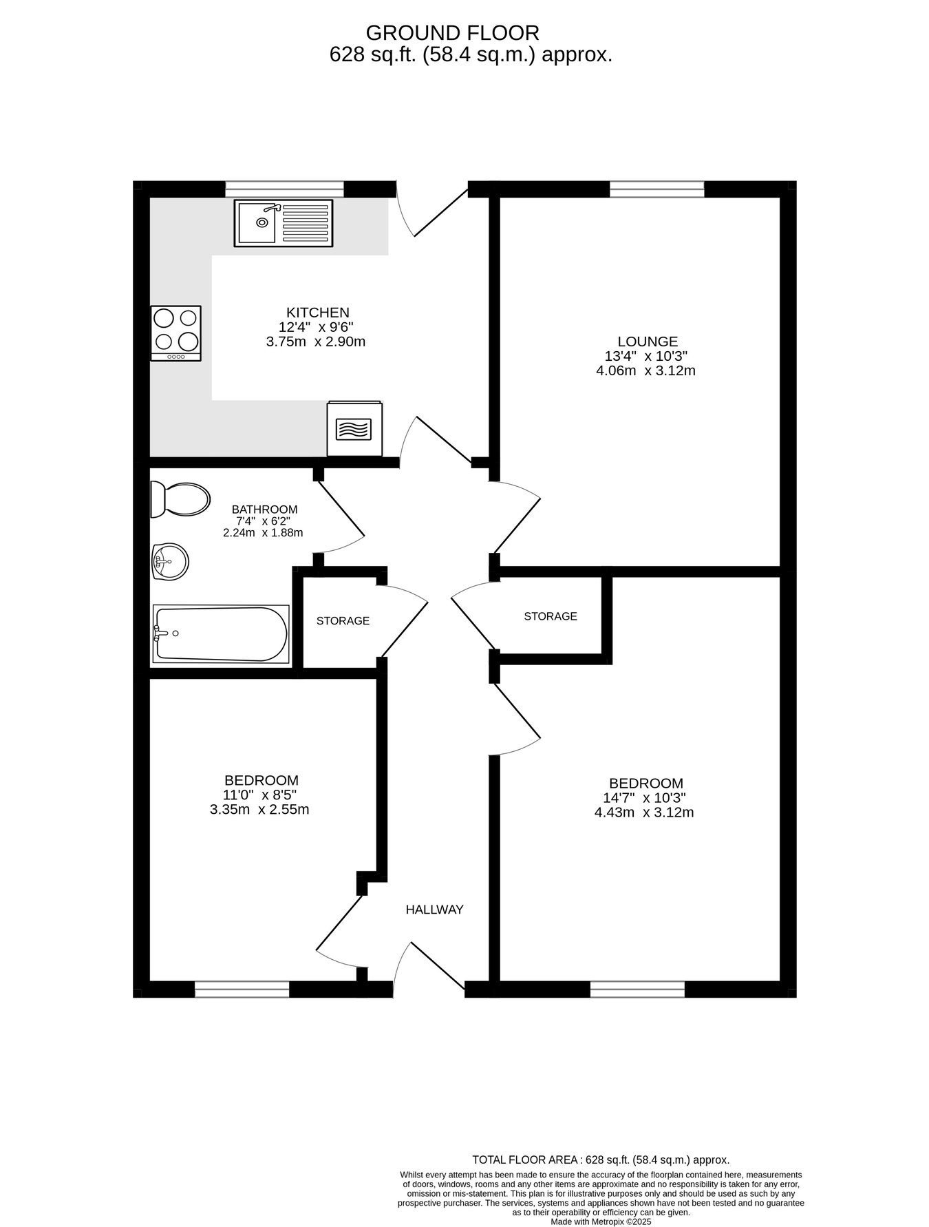 Potters Grove, Templeton floorplan
