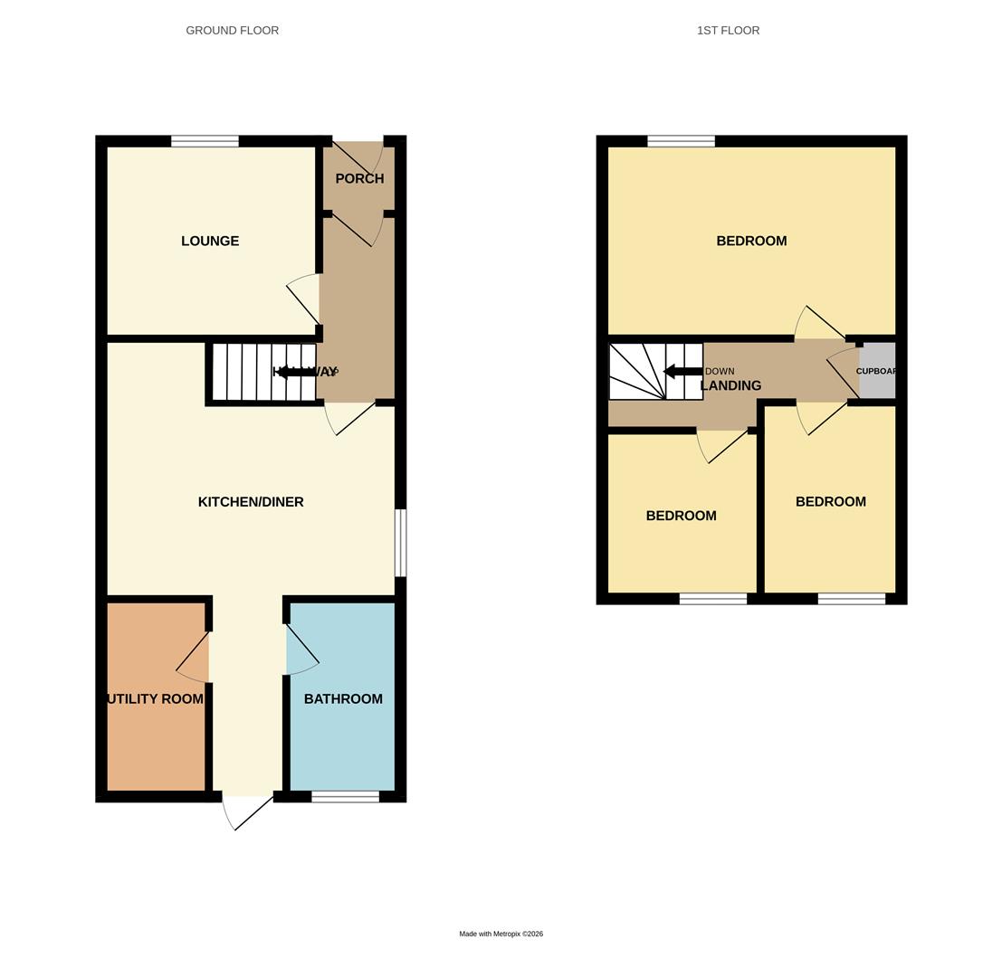 174, St. John Street, Bridgwater floorplan