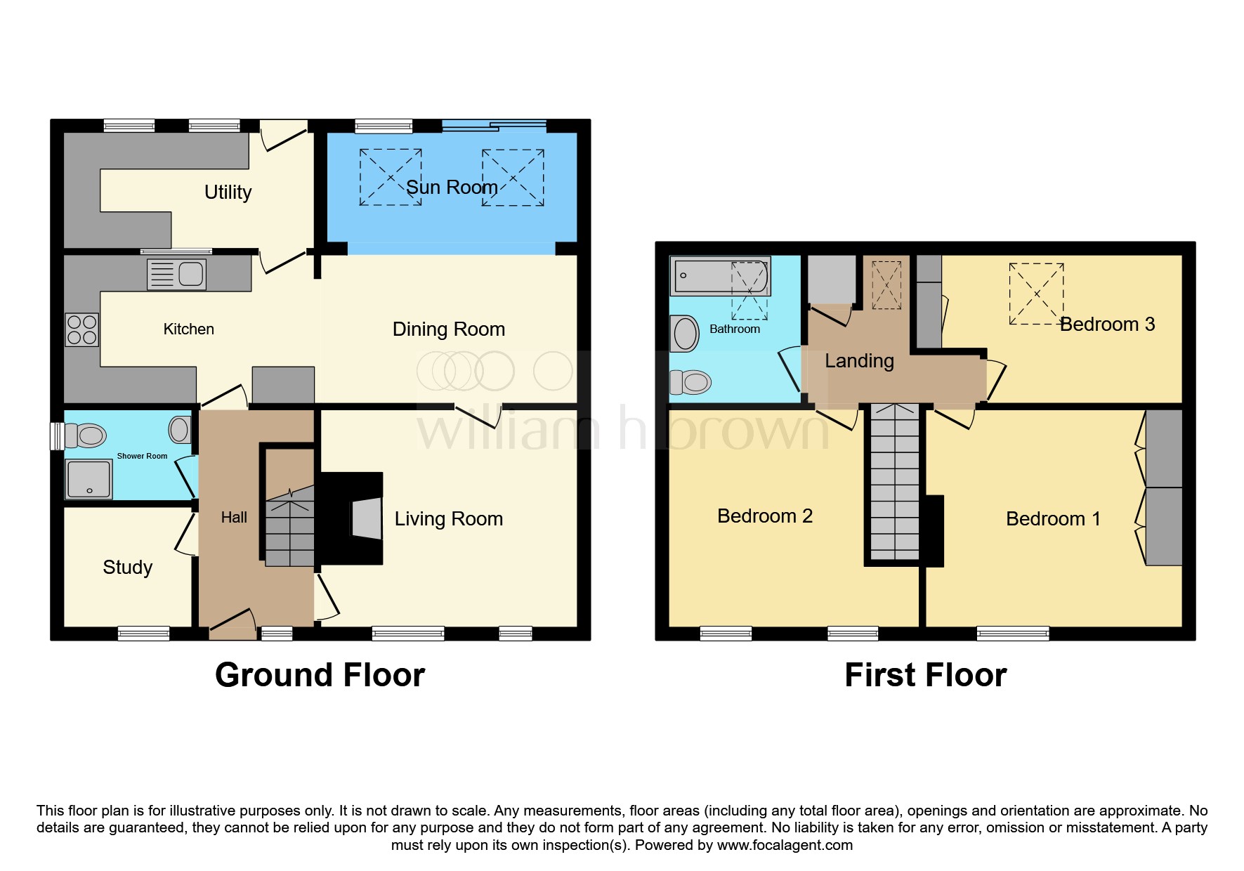 7, Vicarage Lane, Bungay floorplan