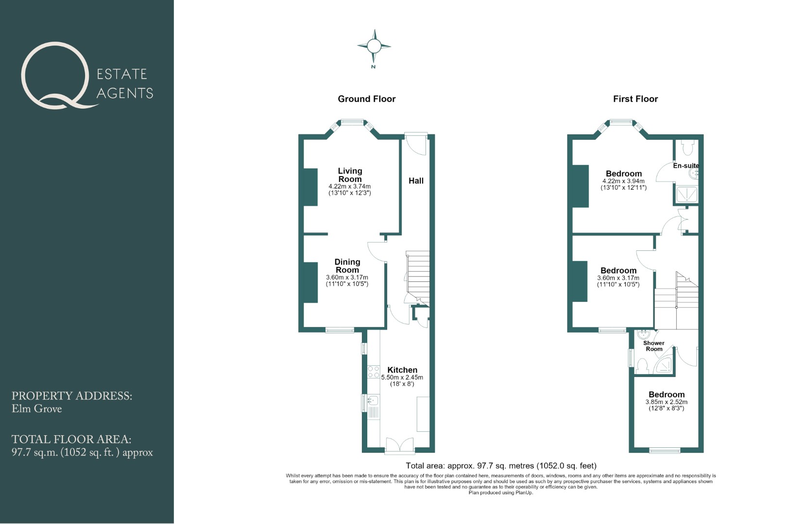 Maisonette, 67, Elm Grove, Brighton floorplan
