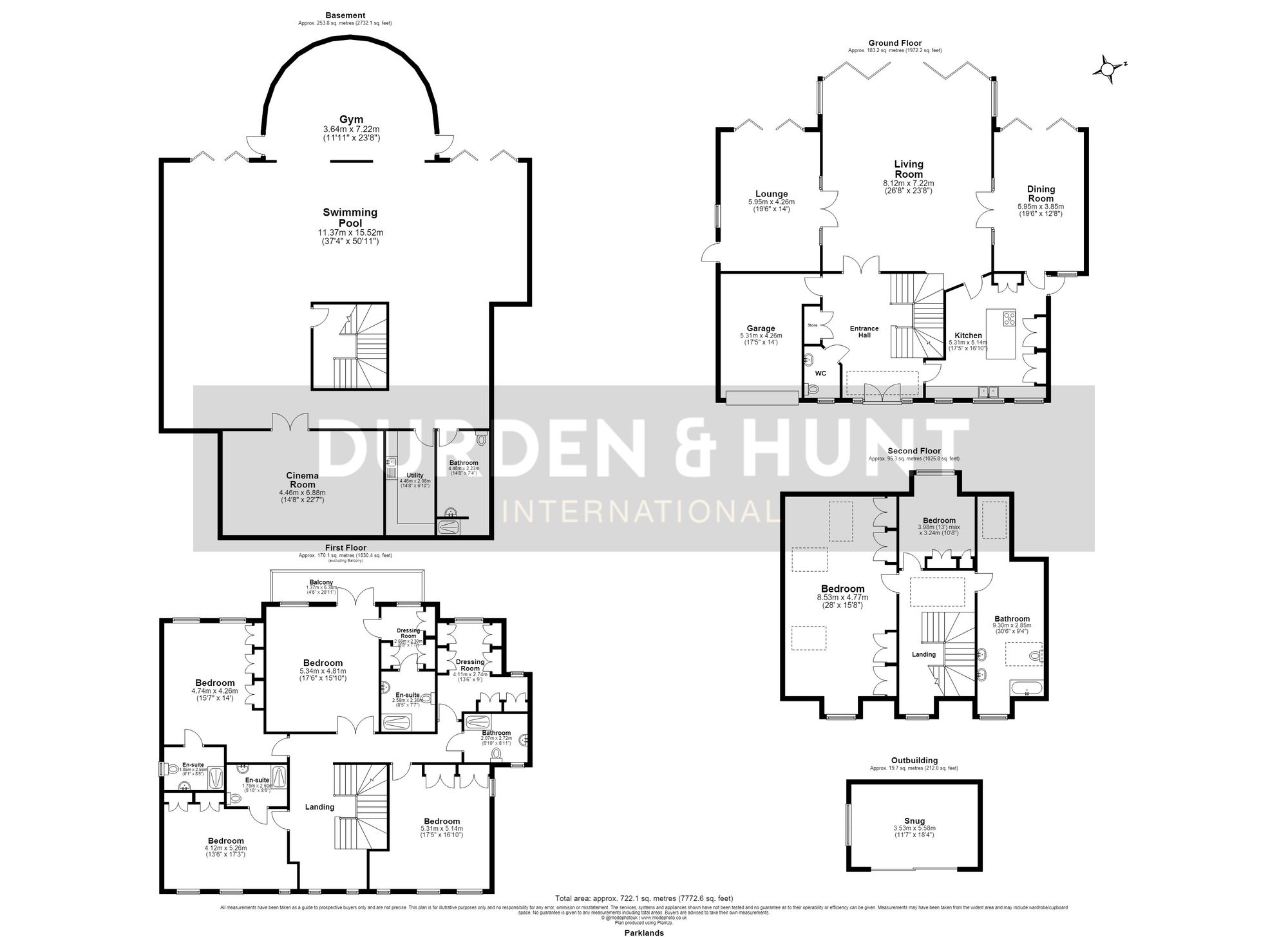 10 Parklands, Chigwell floorplan