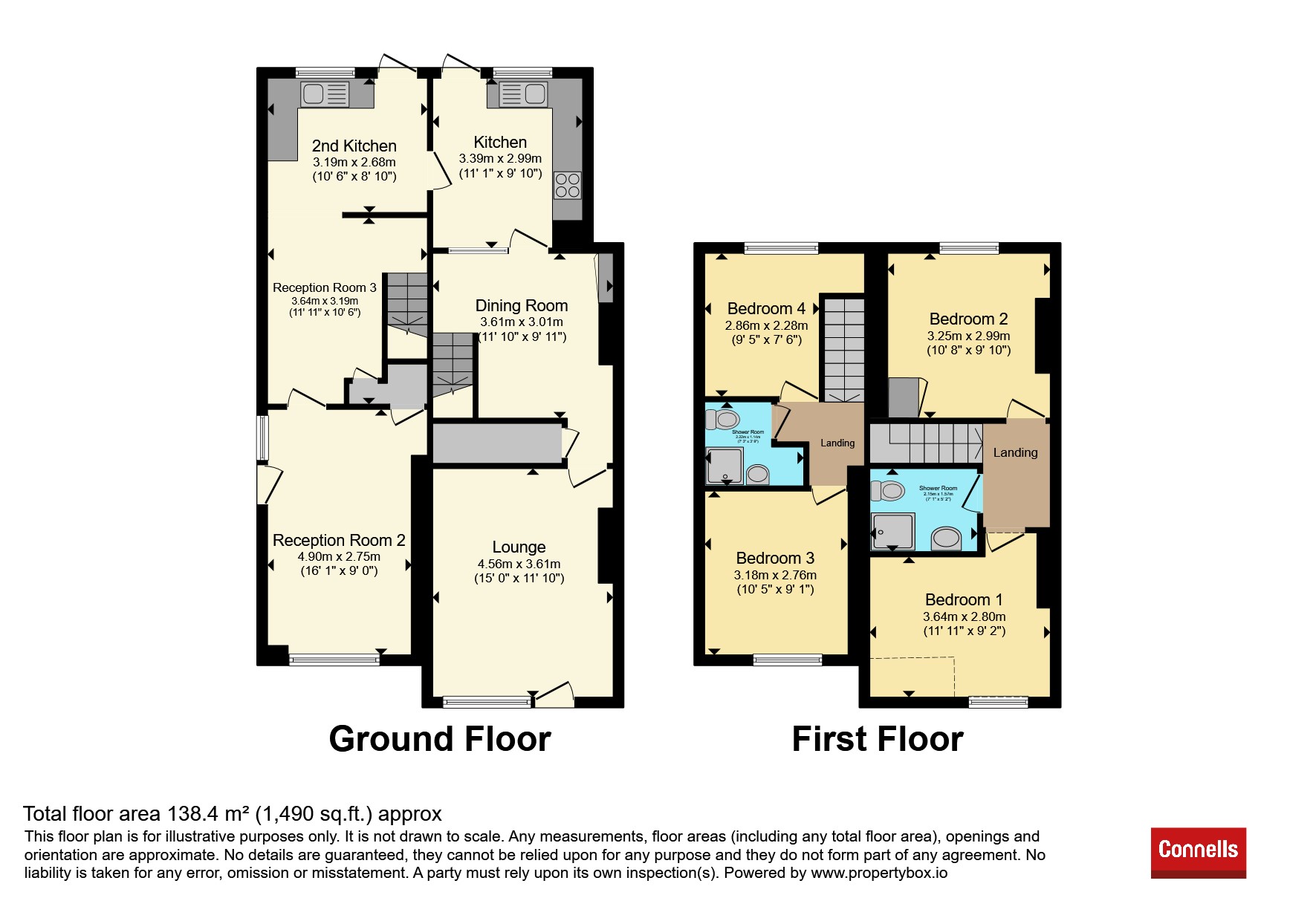 282, Abbey Lane, Leicester floorplan