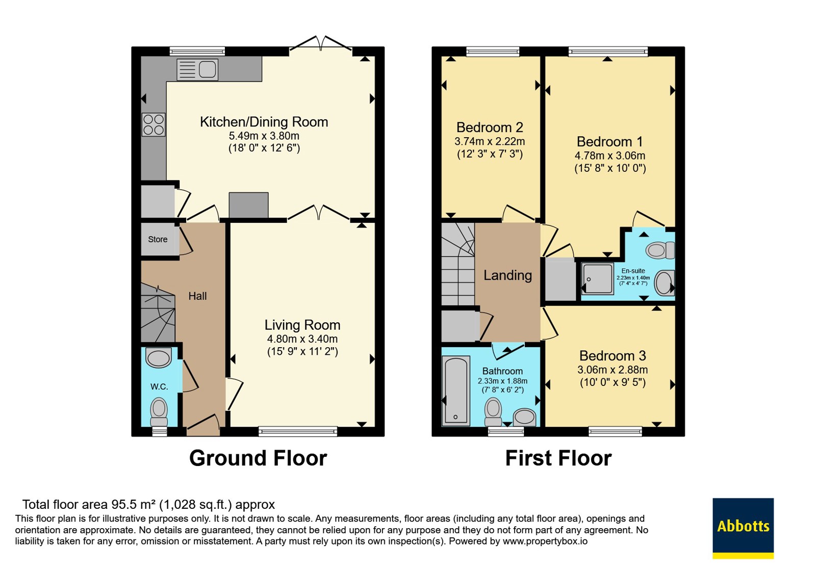 20, Tayberry Close, Cambridgeshire floorplan
