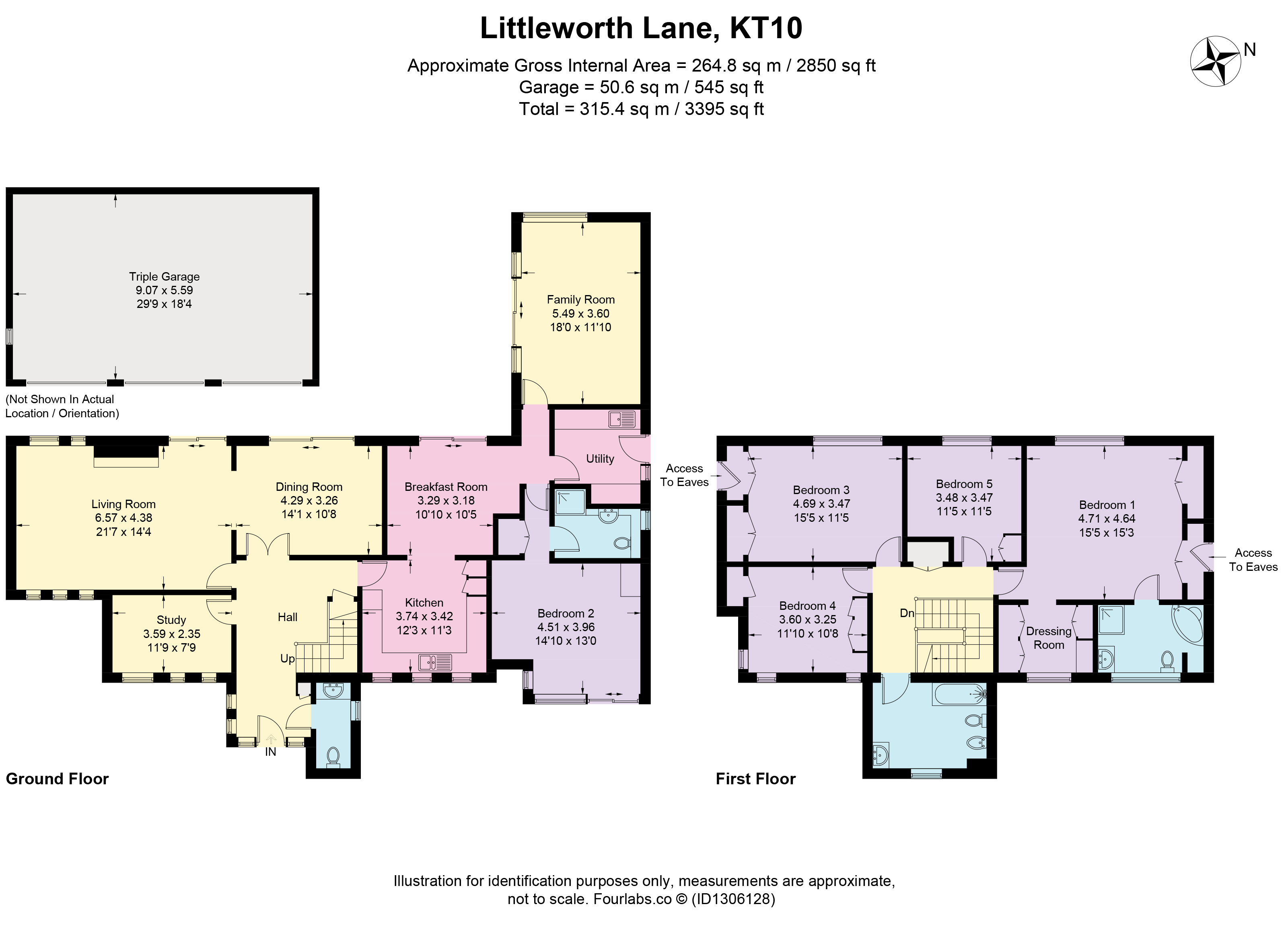 8, Littleworth Lane, Esher floorplan
