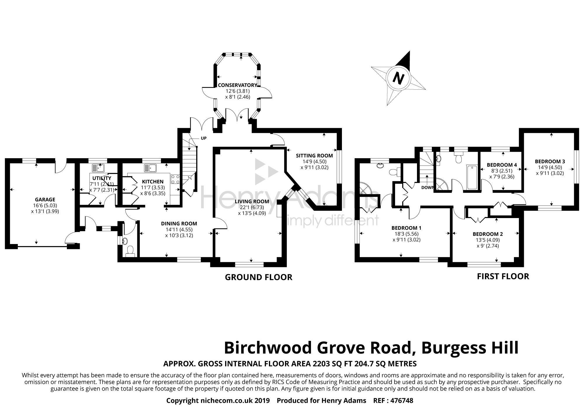 4 Bedrooms Detached house for sale in Birchwood Grove Road, Burgess Hill RH15