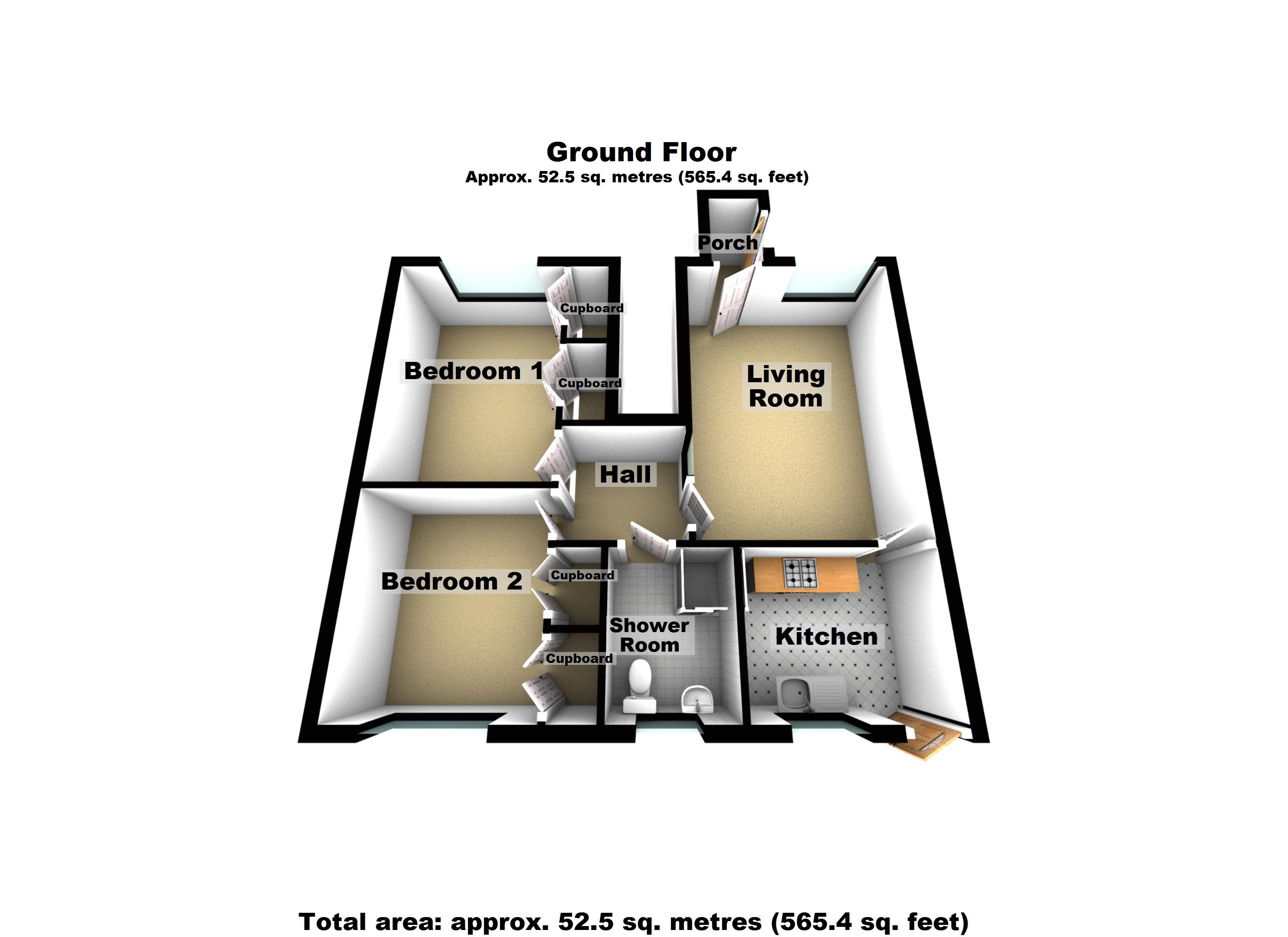 6, Farn Court, Newcastle Upon Tyne floorplan