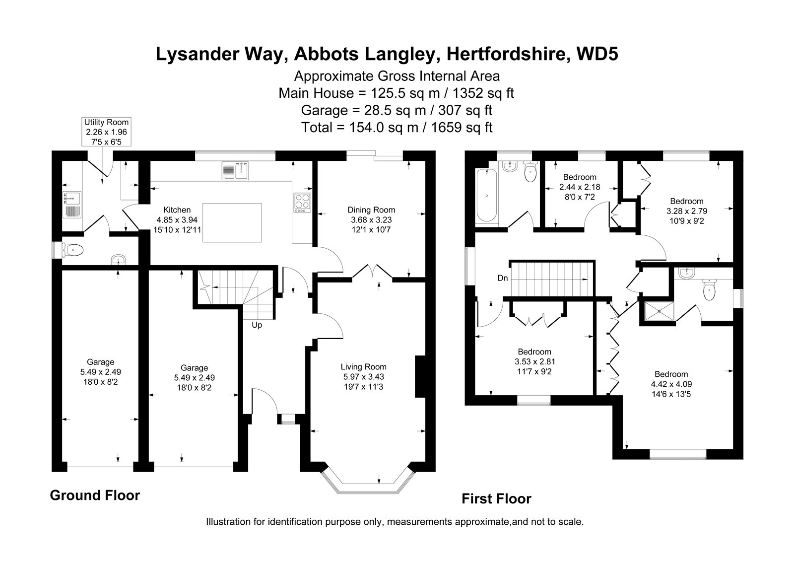 Lysander Way, Hertfordshire floorplan