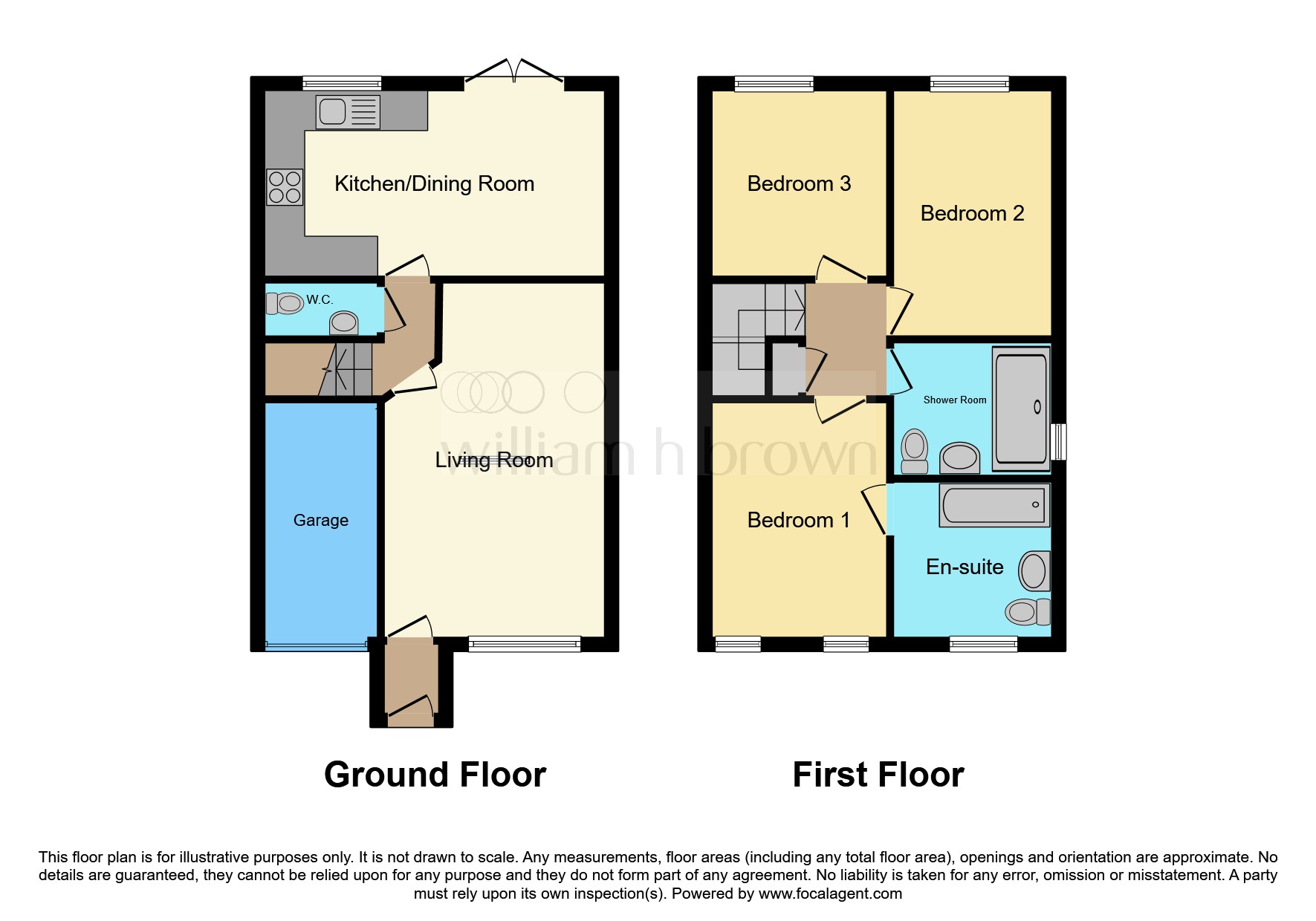 24, Hops Drive, Huddersfield floorplan