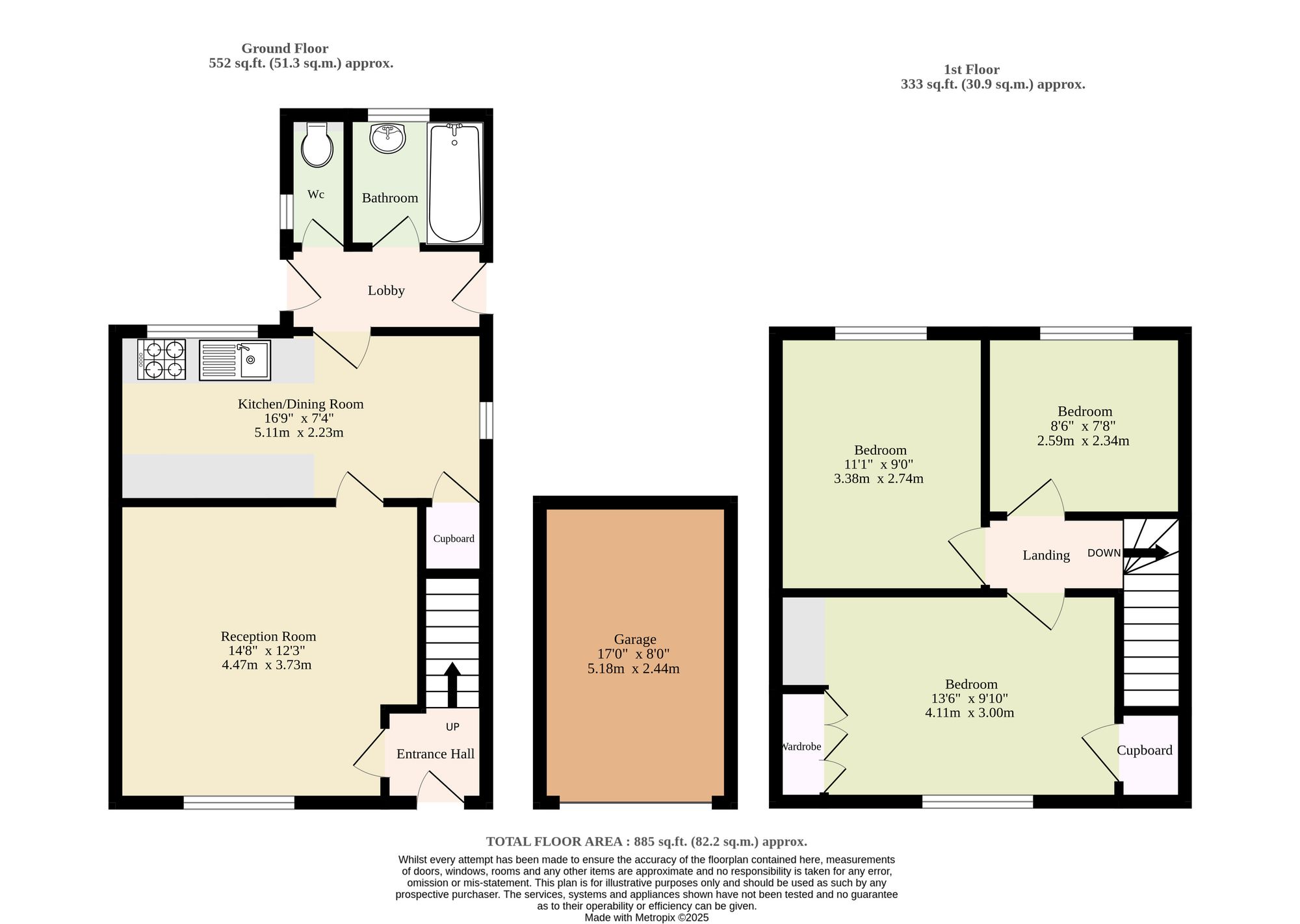 23 High Road, Harleston floorplan