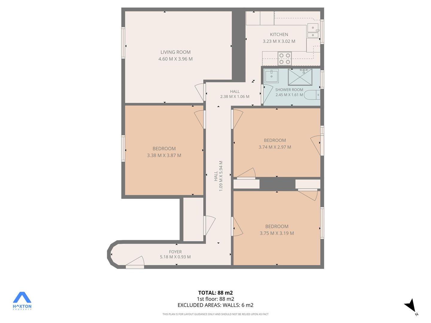 29 Brae House, Manse Brae, Helensburgh floorplan