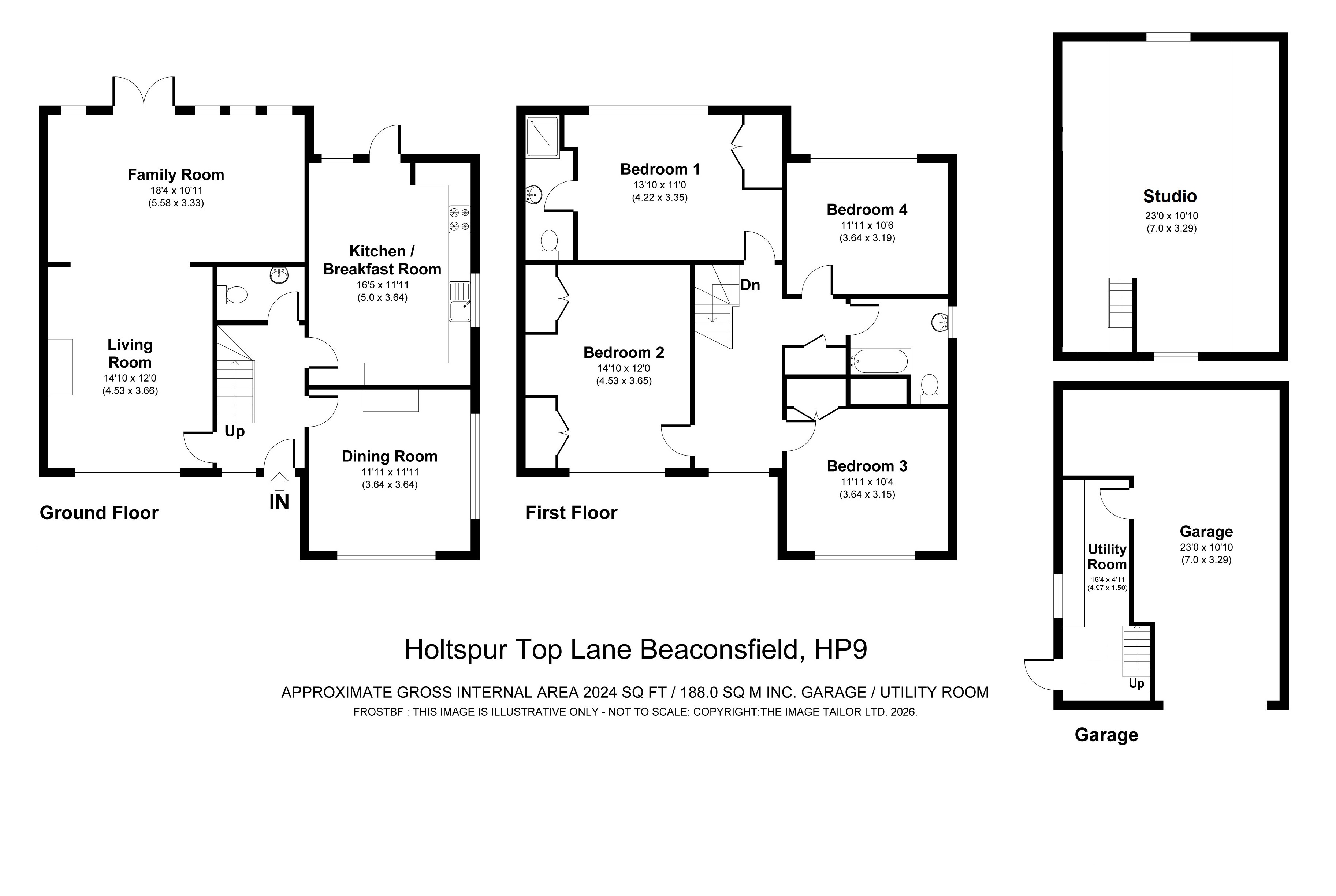 74, Holtspur Top Lane, Buckinghamshire floorplan