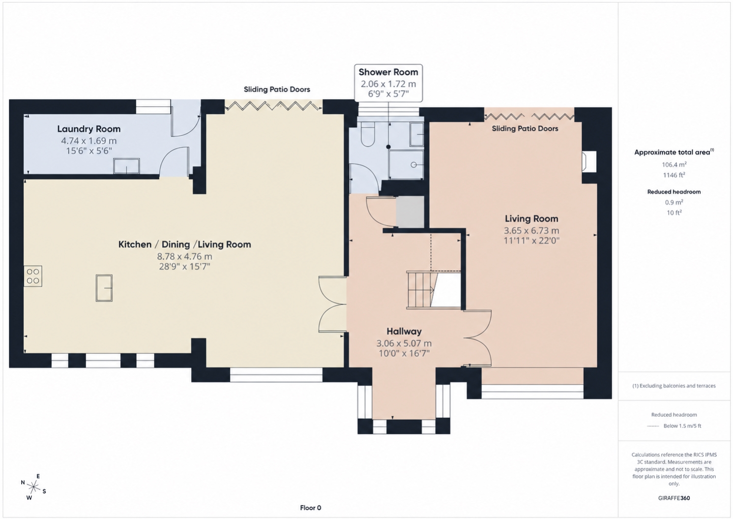 48, B LOW ROAD WEST, DONCASTER floorplan