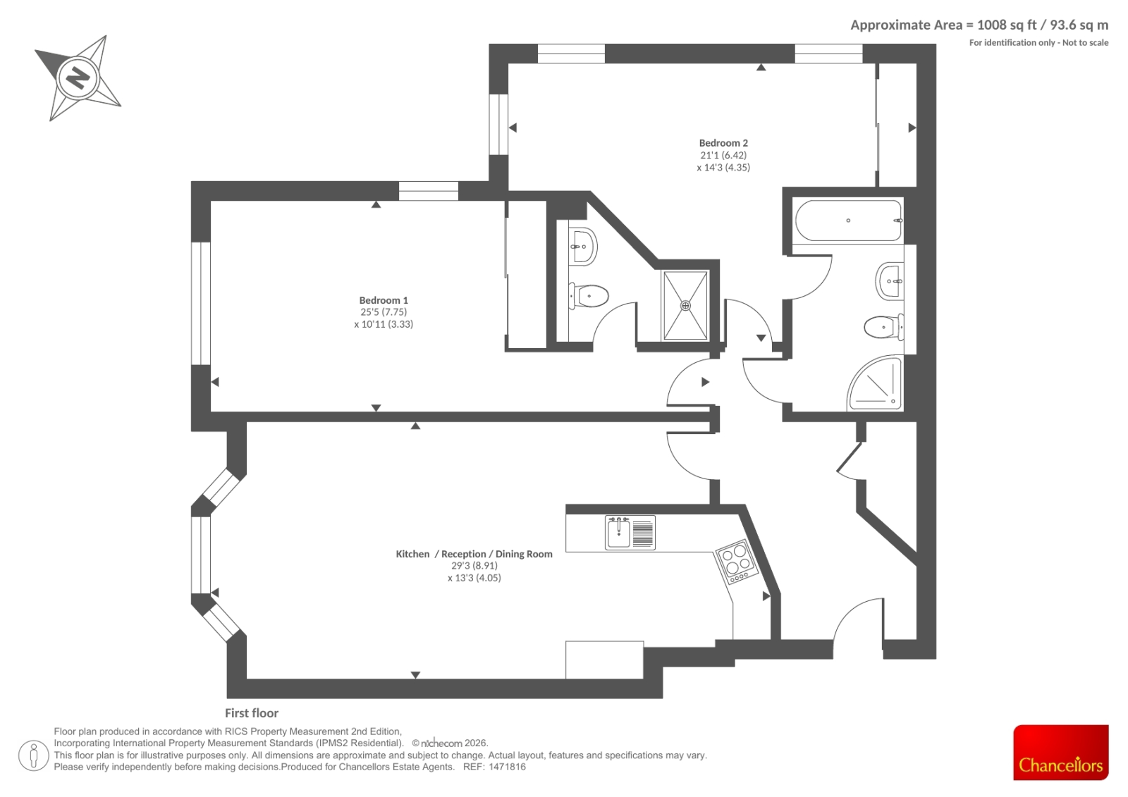 Apartment 1, Alderbourne,, St. Georges Lane, Berkshire floorplan