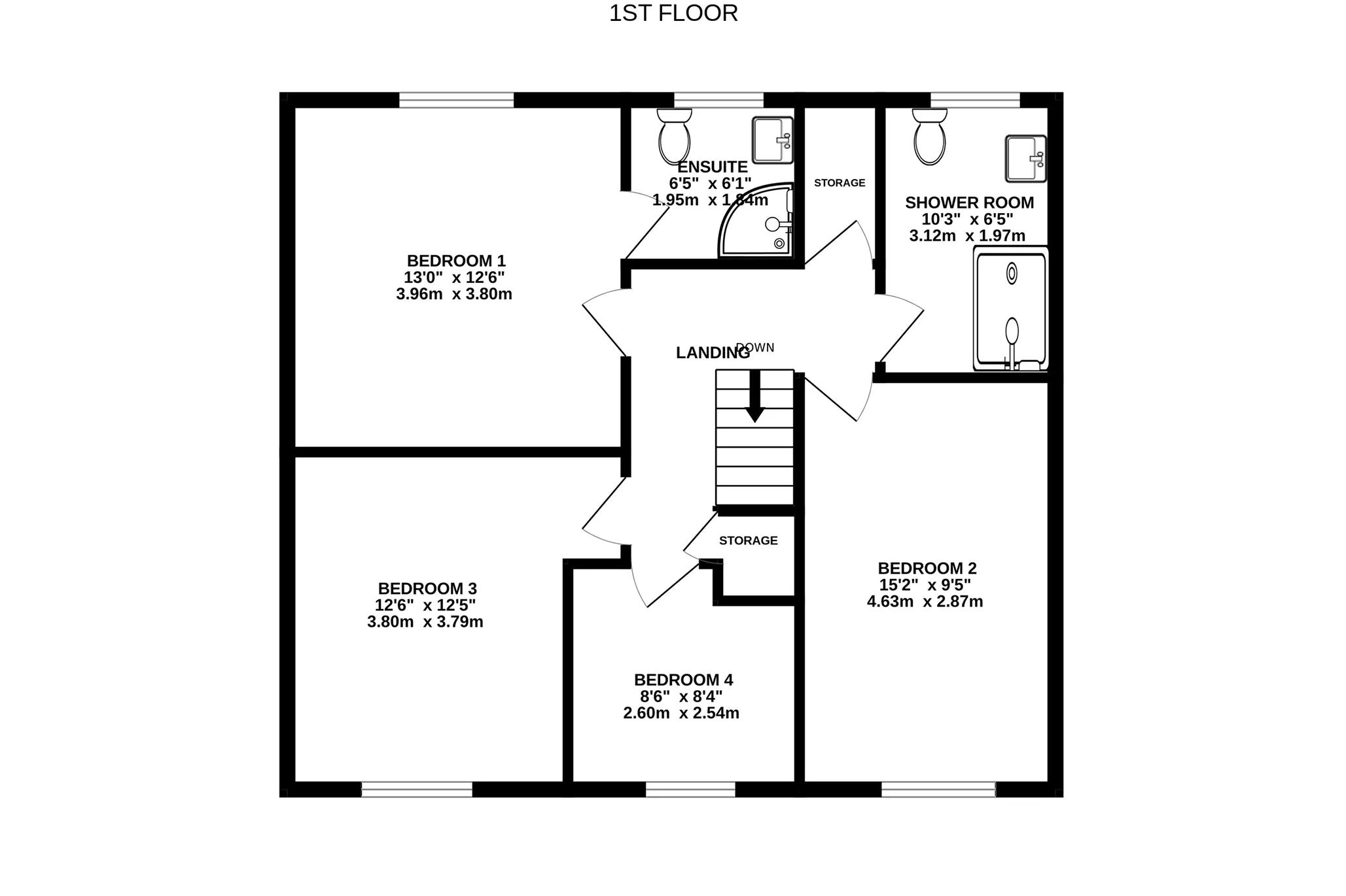 18, Milner Park, Port Erin floorplan