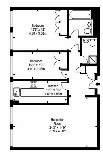 2 Bedrooms Flat to rent in Abbey Orchard Street, London SW1P