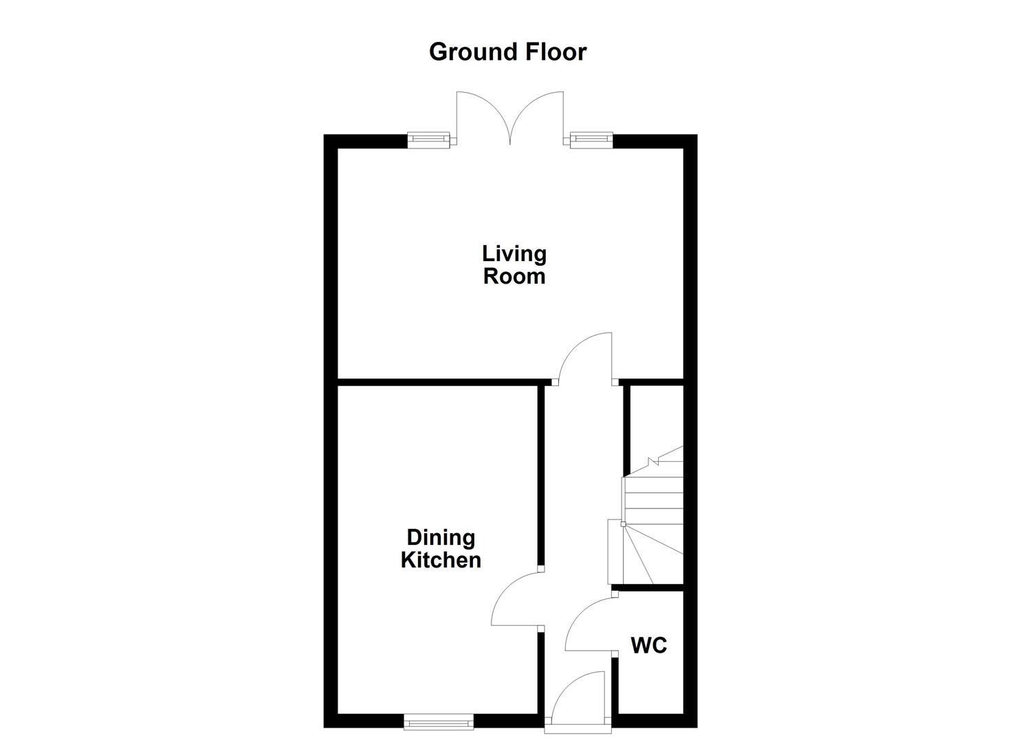 44, Ledger Way, Castleford floorplan