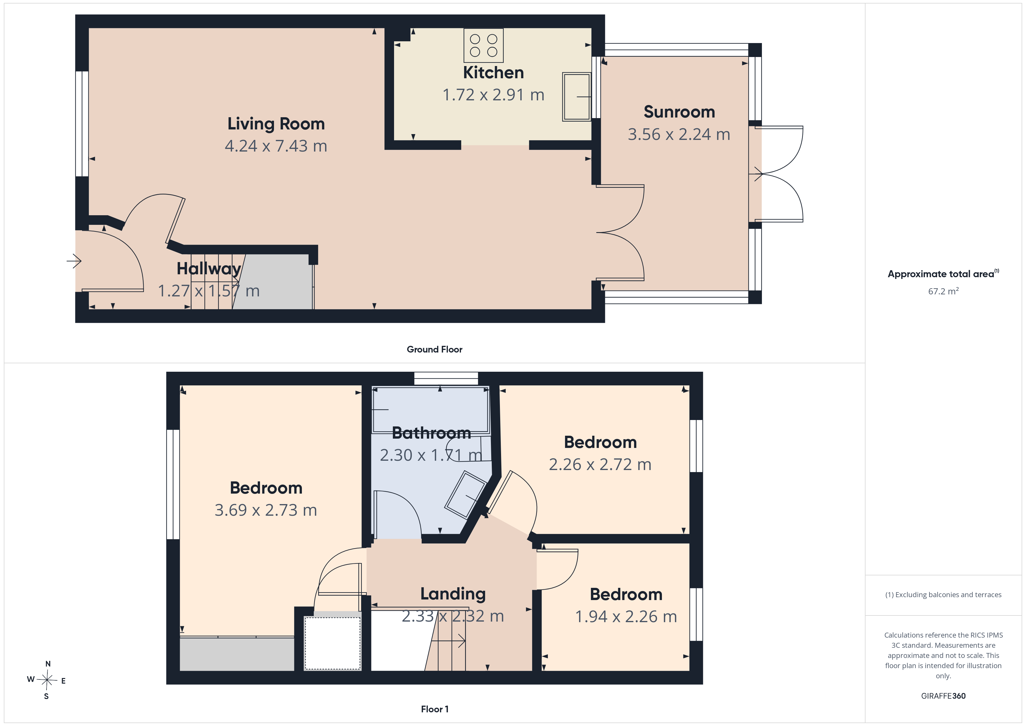 28, Burgess Green Close, Bristol floorplan